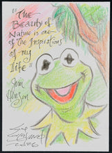 Load image into Gallery viewer, Kermit Sketch Card - Created by Guy Gilchrist