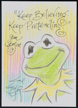 Load image into Gallery viewer, Kermit Sketch Card - Created by Guy Gilchrist