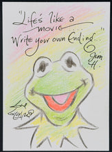 Load image into Gallery viewer, Kermit Sketch Card - Created by Guy Gilchrist