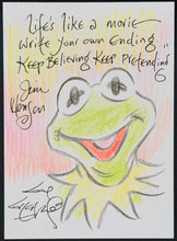 Load image into Gallery viewer, Kermit Sketch Card - Created by Guy Gilchrist