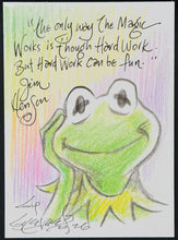 Load image into Gallery viewer, Kermit Sketch Card - Created by Guy Gilchrist