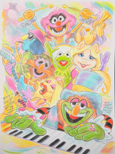 Load image into Gallery viewer, Muppets Mayhem "Rock N Roller Coaster" - Guy Gilchrist Original
