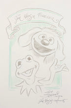 Load image into Gallery viewer, Kermit and Rowlf "Jim Henson Forever" - Guy Gilchrist Original