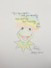 Load image into Gallery viewer, Kermit “Life's Like a Movie” - Guy Gilchrist Original