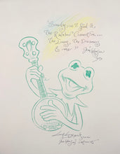 Load image into Gallery viewer, Kermit "Rainbow Connection" - Guy Gilchrist Original