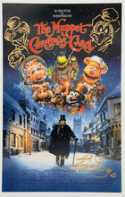 Load image into Gallery viewer, “Muppet Christmas Carol” Poster - Signed with Drawing by Guy Gilchrist