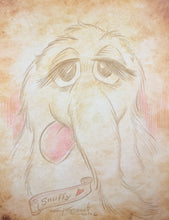 Load image into Gallery viewer, Snuffy on Parchment - Guy Gilchrist Original Artwork