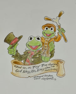 “God Bless Us, Everyone” - Guy Gilchrist Original