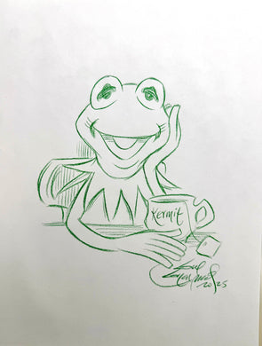 Kermit the Frog - Guy Gilchrist Original