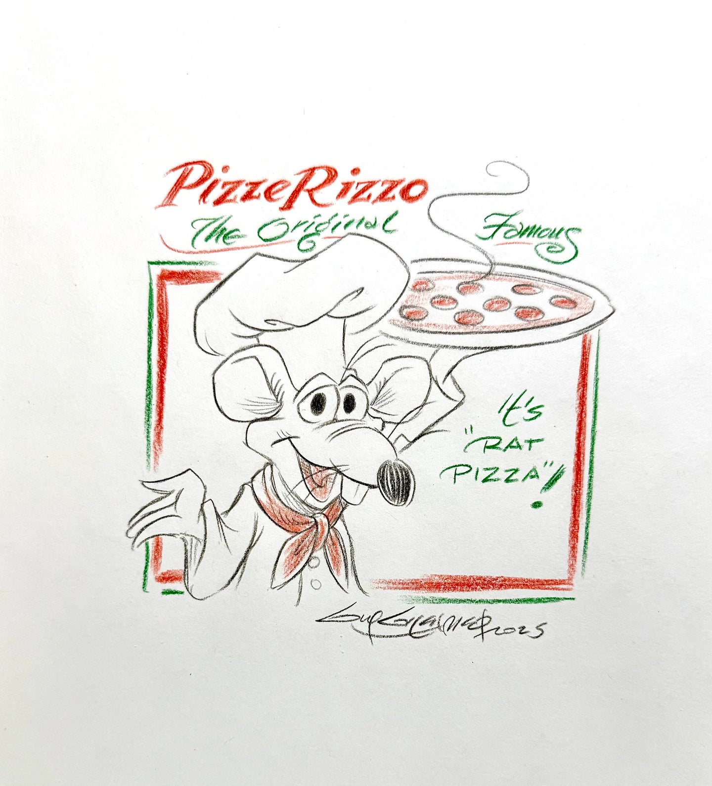 PizzeRizzo - Guy Gilchrist Original