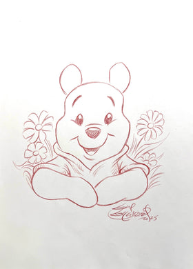 Winnie the Pooh - Guy Gilchrist Original