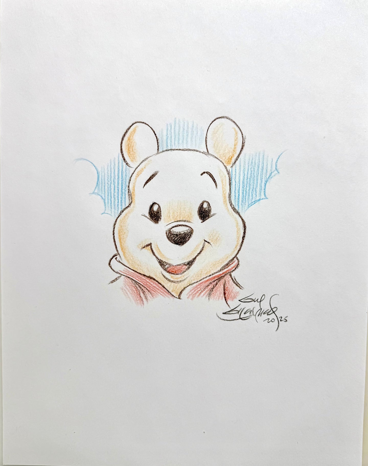 Winnie the Pooh - Guy Gilchrist Original