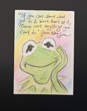 Load image into Gallery viewer, “If You Care” Sketch Trading Card - Created by Guy Gilchrist