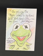 Load image into Gallery viewer, “The Only Way the Magic Works 2” Sketch Trading Card - Created by Guy Gilchrist