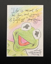 Load image into Gallery viewer, “Life is Meant to Be” Sketch Trading Card - Created by Guy Gilchrist