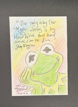 Load image into Gallery viewer, “The Only Way the Magic Works” Sketch Trading Card - Created by Guy Gilchrist