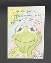 Load image into Gallery viewer, “Including Yourself” Sketch Trading Card - Created by Guy Gilchrist