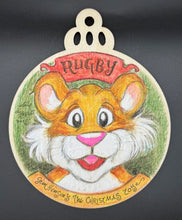 Load image into Gallery viewer, Rugby &quot;A Christmas Toy&quot; Christmas Ornament - Guy Gilchrist Original