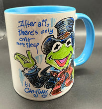 Load image into Gallery viewer, After All There’s Only One More Sleep &quot;Muppets Christmas Carol&quot; Coffee Cup - Guy Gilchrist Original