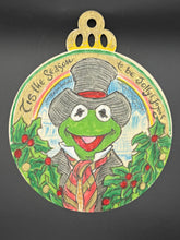 Load image into Gallery viewer, Tis the Season to Be Jolly &quot;Muppets Christmas Carol&quot; Christmas Ornament - Guy Gilchrist Original