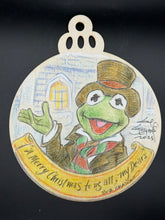 Load image into Gallery viewer, Merry Christmas to Us All &quot;Muppets Christmas Carol&quot; Christmas Ornament - Guy Gilchrist Original