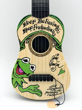 Load image into Gallery viewer, Kermit “Keep Believing” Kid’s Ukulele - Guy Gilchrist Original