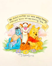 Load image into Gallery viewer, Winnie the Pooh "Making Memories" - Guy Gilchrist Original