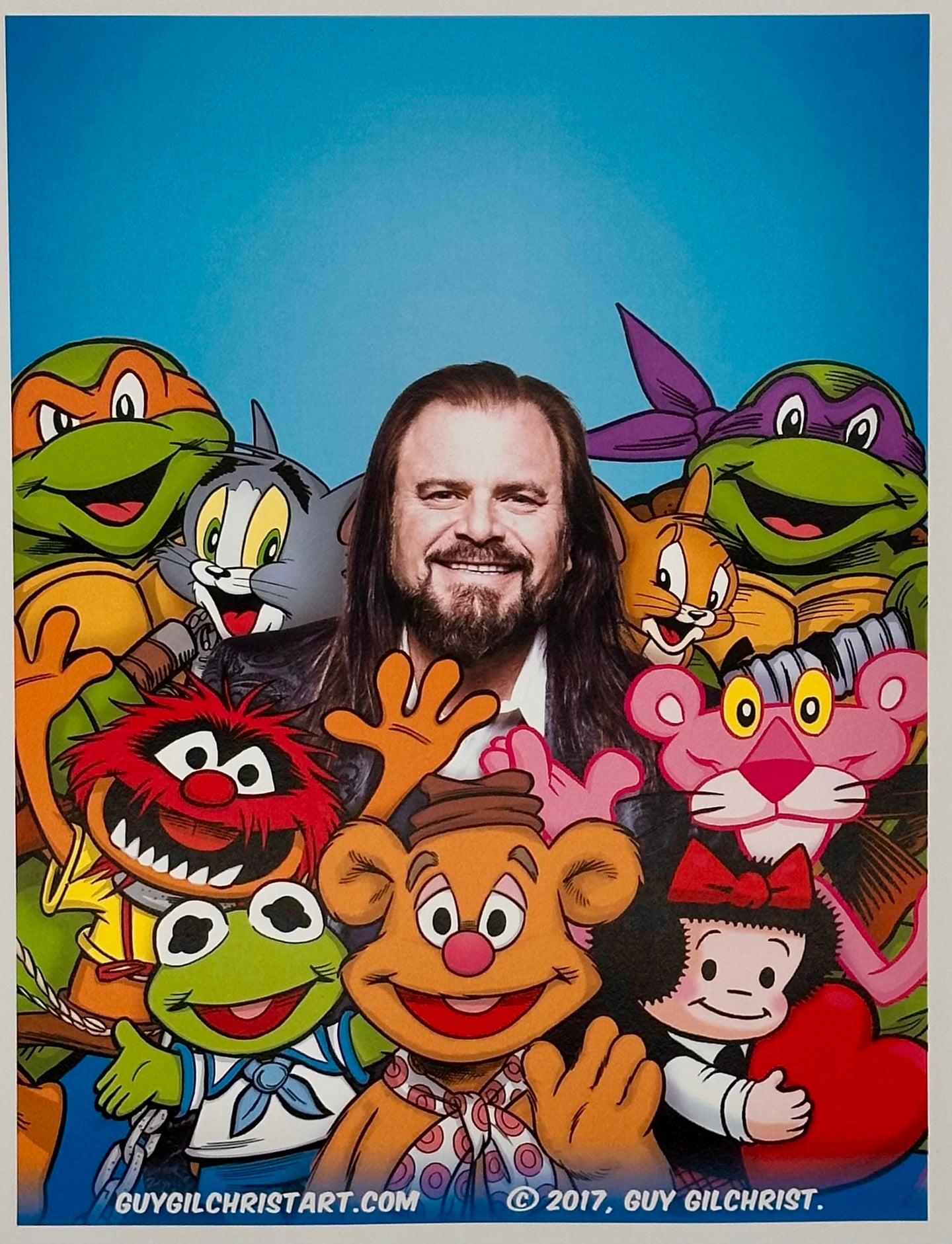 Guy Gilchrist Promo Print