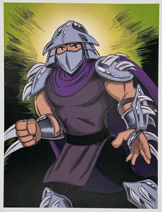 TMNT Shredder Art Print - Created by Guy Gilchrist