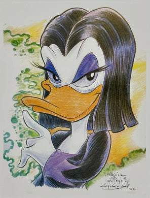 Magica De Spell Art Print - Created by Guy Gilchrist