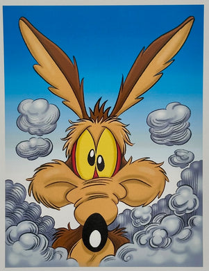 Wile E Coyote Art Print - Created by Guy Gilchrist