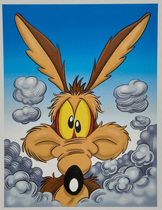 Wile E Coyote Art Print - Created by Guy Gilchrist