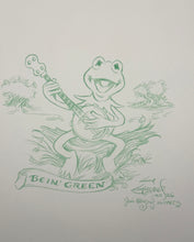Load image into Gallery viewer, Kermit “Bein Green” - Guy Gilchrist Original
