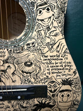 Load image into Gallery viewer, “Sesame Street Tribute” Acoustic Guitar - Guy Gilchrist Original