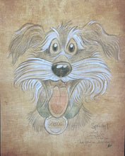 Load image into Gallery viewer, Sprocket on Parchment - Guy Gilchrist Original