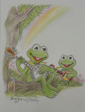 Load image into Gallery viewer, Kermit and Robin “Family” - Guy Gilchrist Original
