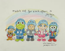 Load image into Gallery viewer, Liam and Friends Art Print - Created by Guy Gilchrist