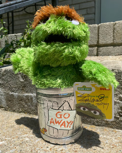 Original Sketch on GUND Oscar the Grouch 10