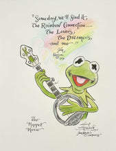 Load image into Gallery viewer, Kermit “Rainbow Connection&quot; - Guy Gilchrist Original
