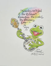 Load image into Gallery viewer, Kermit &quot;Rainbow Connection&quot; - Guy Gilchrist Original