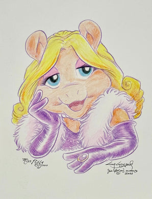 Miss Piggy - Guy Gilchrist Original