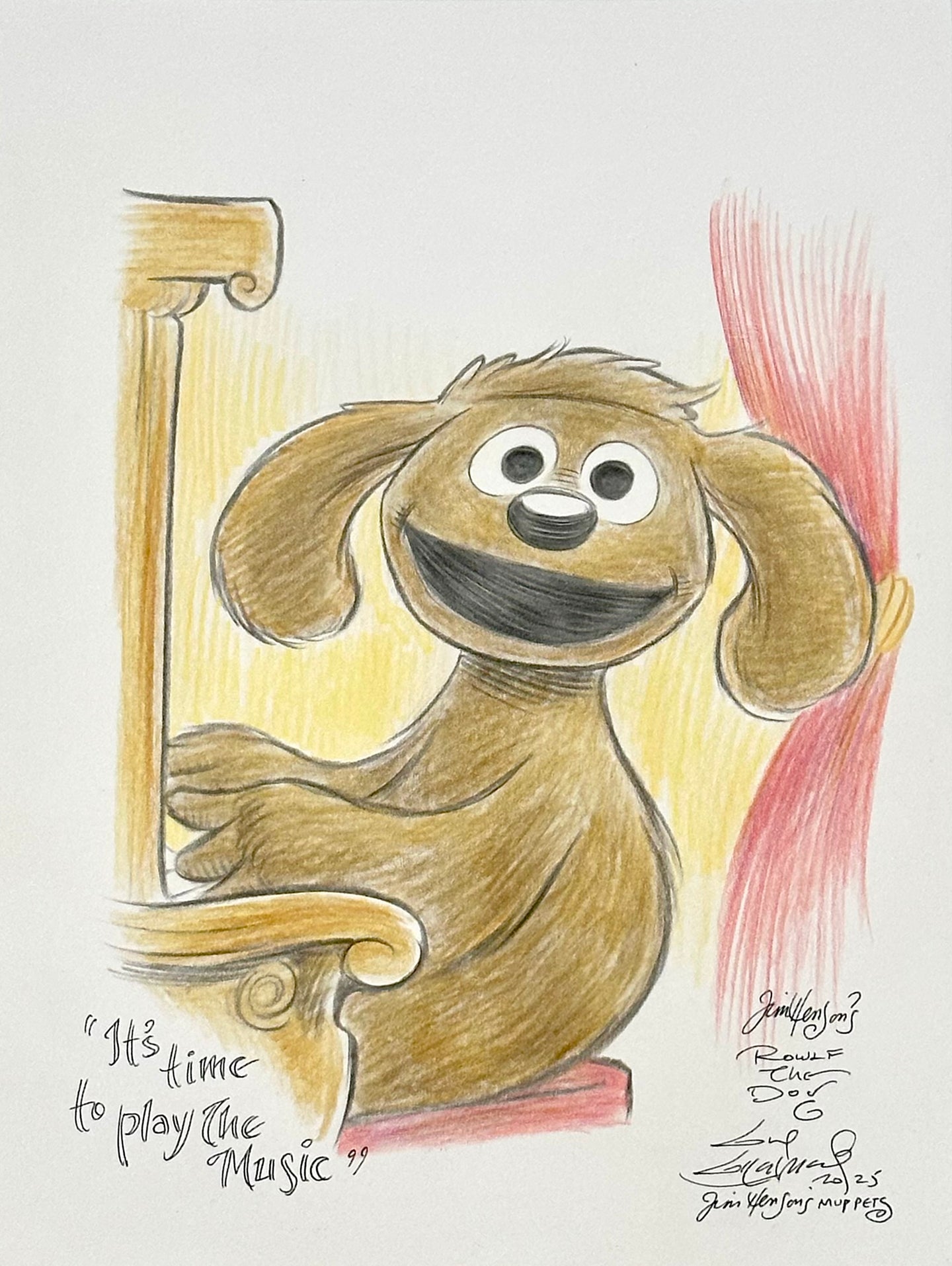 Rowlf - Guy Gilchrist Original