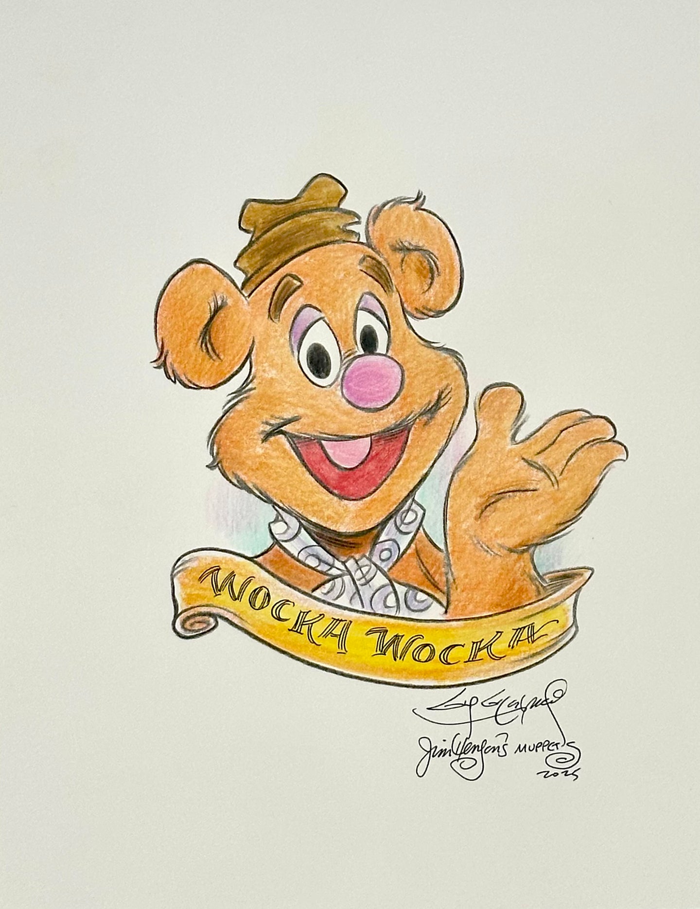 Fozzy Bear - Guy Gilchrist Original