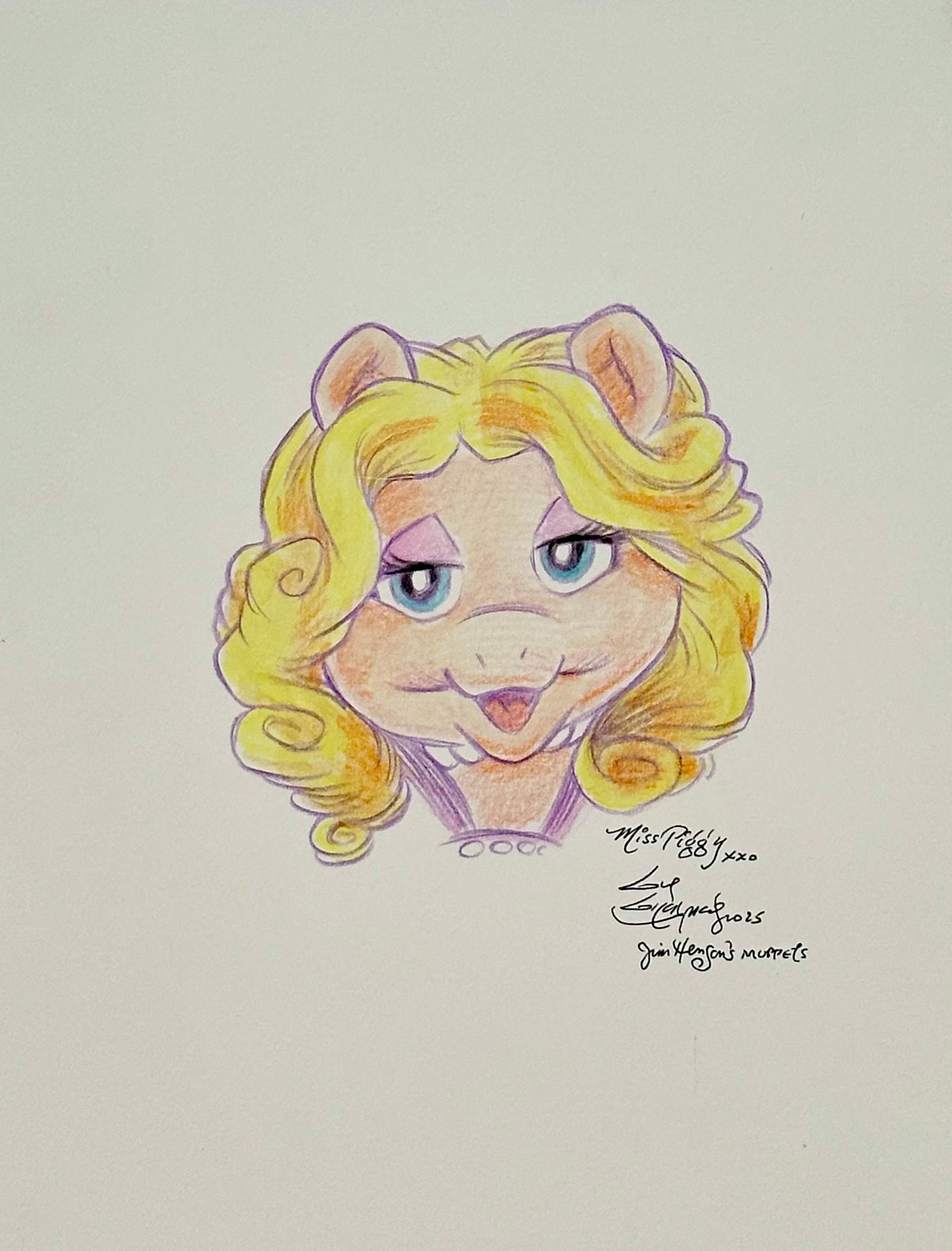 Miss Piggy - Guy Gilchrist Original