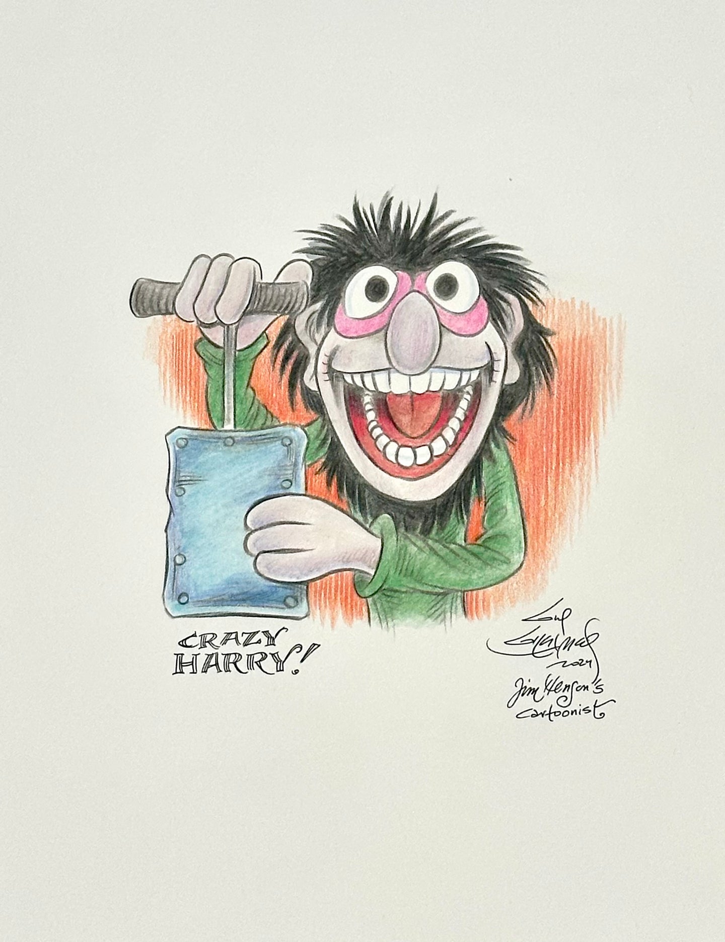 Crazy Harry - Guy Gilchrist Original
