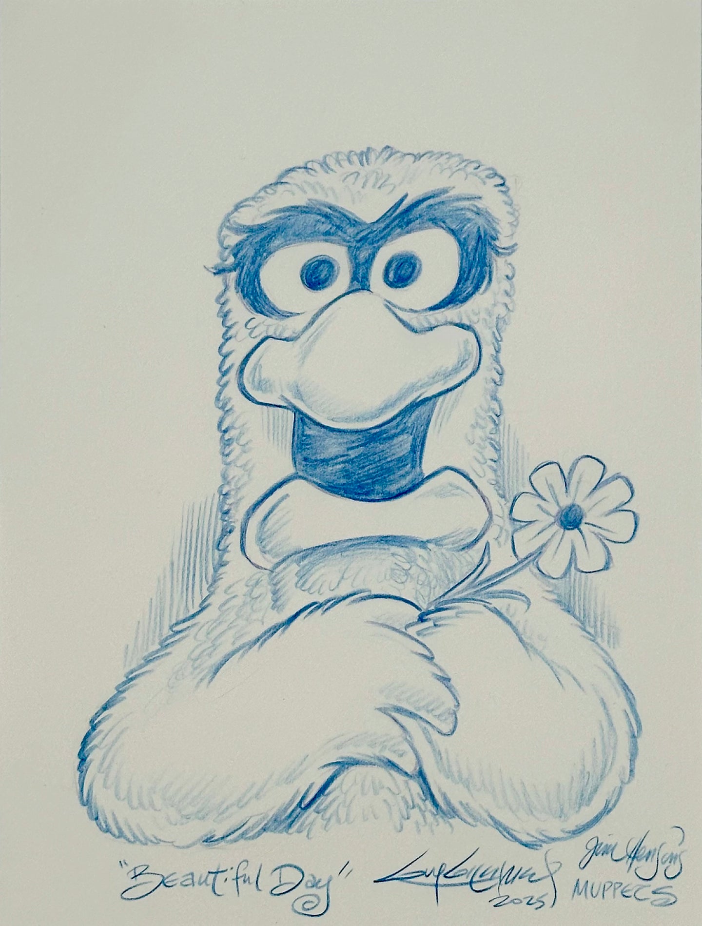 Beautiful Day Monster - Guy Gilchrist Original