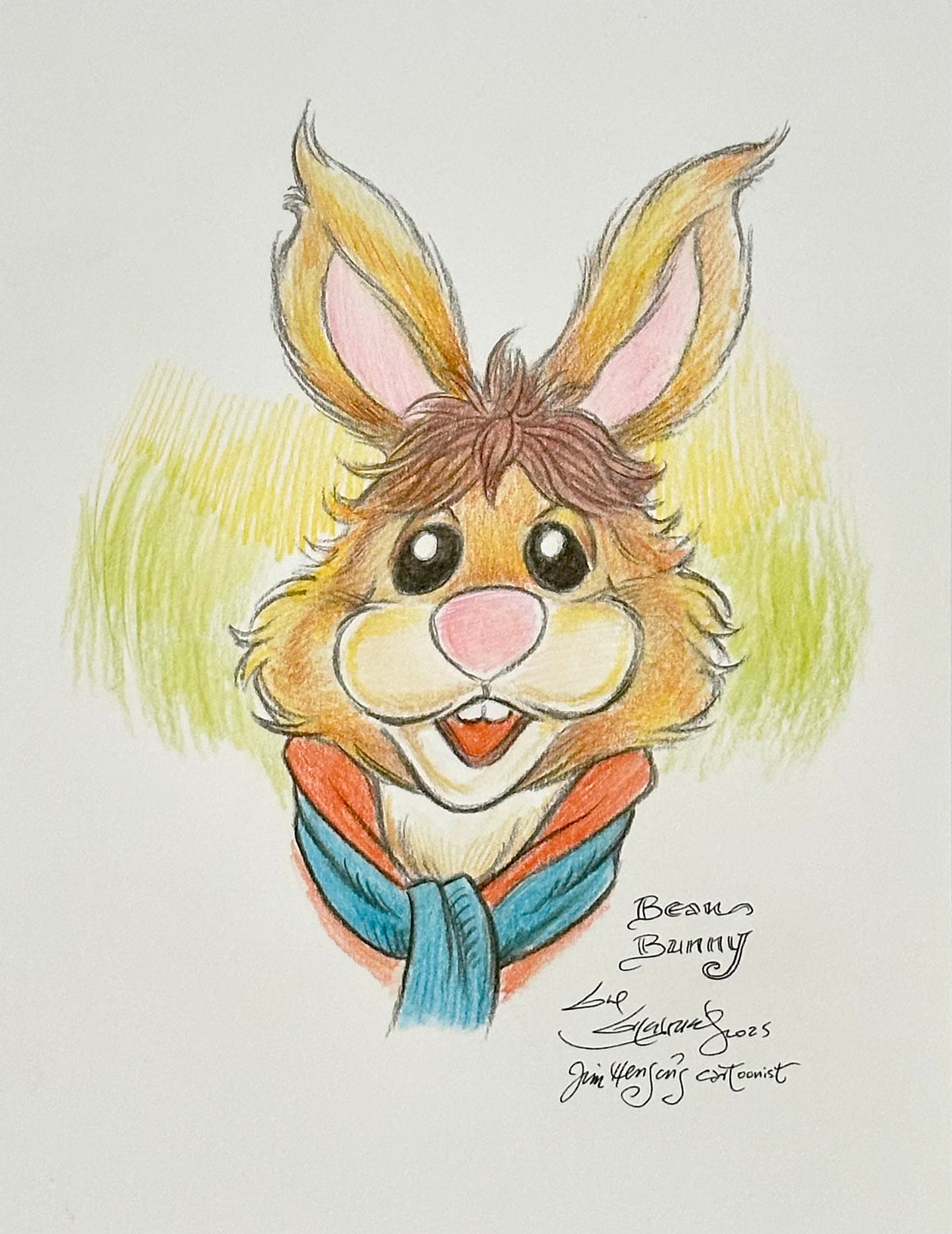 Bean Bunny - Guy Gilchrist Original