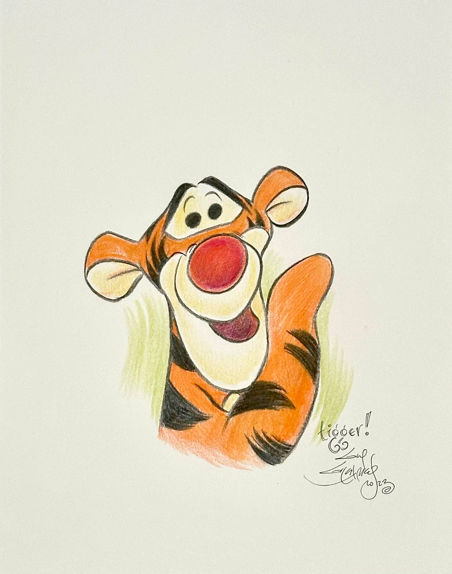 Tigger “Winnie the Pooh” - Guy Gilchrist Original