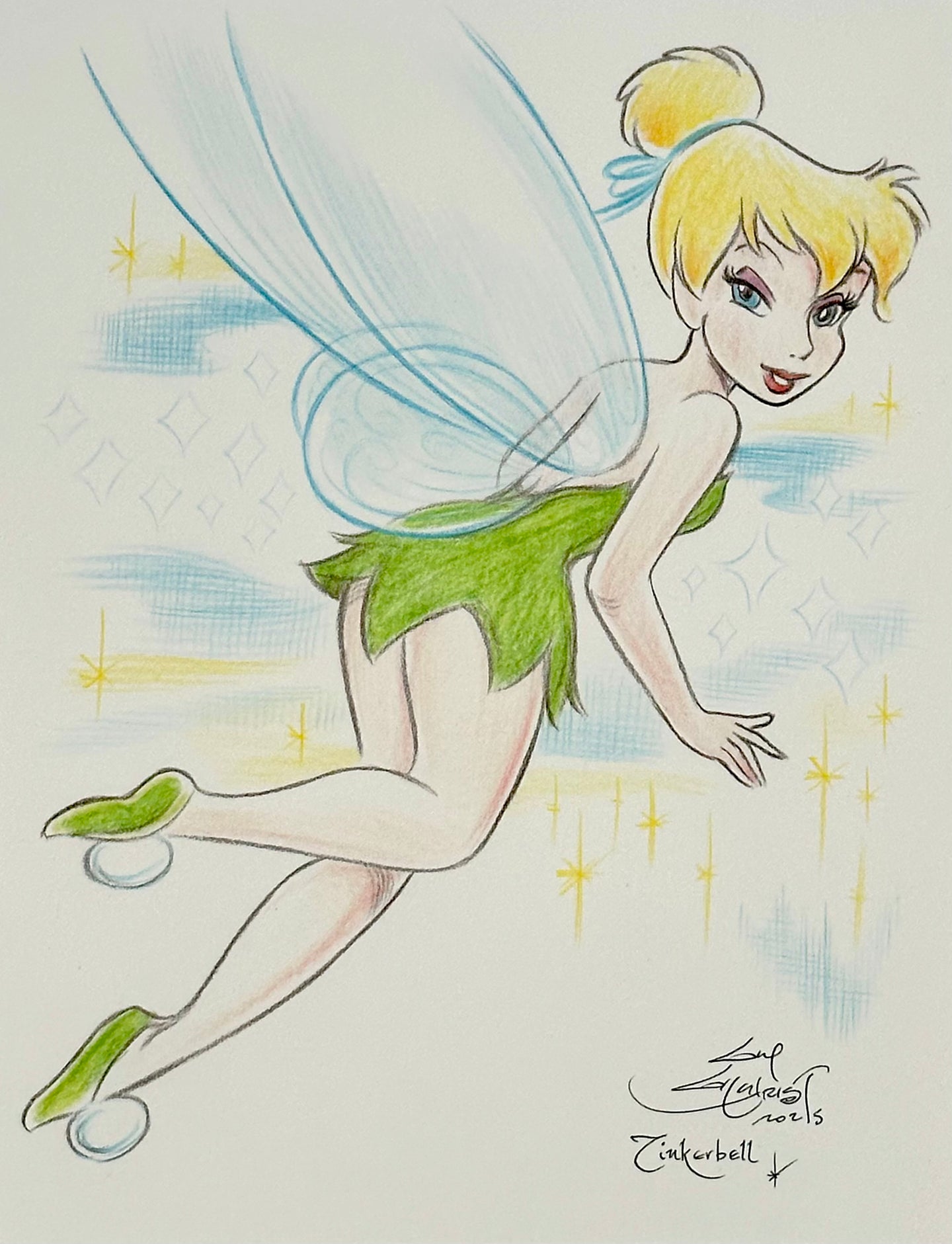 Disney’s Tinkerbell - Guy Gilchrist Original