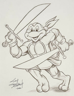 TMNT Leonardo - Guy Gilchrist Original